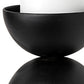 13" Black Metal Tabletop Pillar Candle Holder