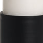 11" Black Metal Tabletop Pillar Candle Holder