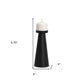 10" Black Metal Tabletop Pillar Candle Holder
