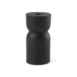 5" Black Metal Tabletop Pillar Candle Holder