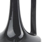 8" Black Ceramic Jug Vase