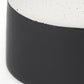 10" Black And White Ceramic Jug Vase