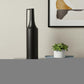 24" Black Metal Jug Vase