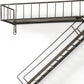 21" Gunmetal Gray Metal Novelty Wall Mounted Accent Shelf