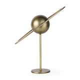 16" Gold Iron Solar System Tabletop Sculpture
