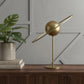 16" Gold Iron Solar System Tabletop Sculpture