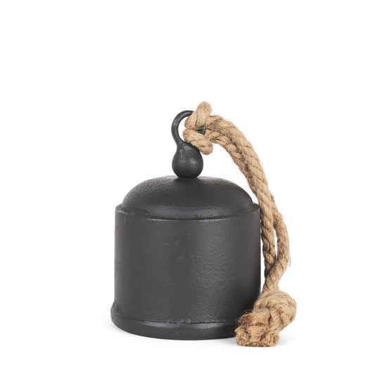 7" Black Metal Decorative Wall Sculpture