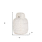 8" White Marble Door Stop