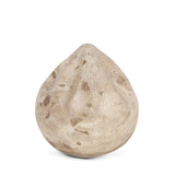 3" Beige Marble Modern Abstract Tabletop Sculpture
