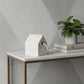 5" White Marble Decorative Wall Sculpture