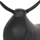 11" Black Aluminum Bull Tabletop Sculpture