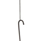 39" Black Woven Metal Lantern Candle Holder