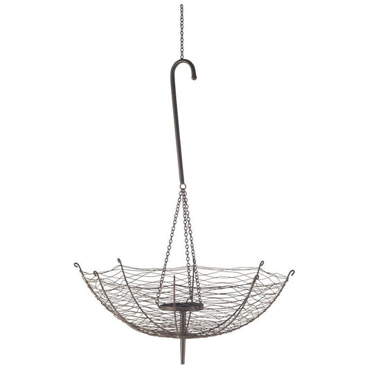 42" Black Distressed Woven Metal Lantern Candle Holder