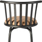 Khaki And Black Suede And Faux Leather And Metal Low Back Adjustable Height Swivel Bar Chair
