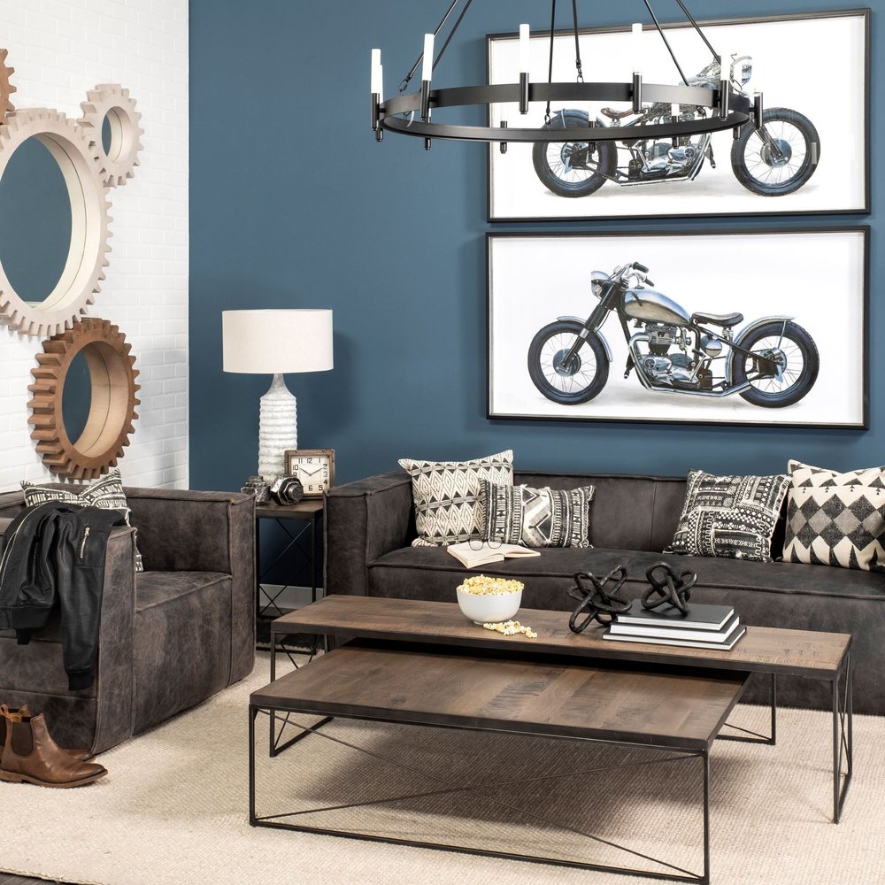 Black Candle Style Twelve Light Glass Dimmable Chandelier