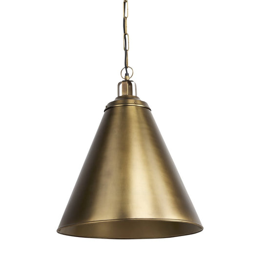 Gold Single Metal Dimmable Ceiling Light With Gold Shades