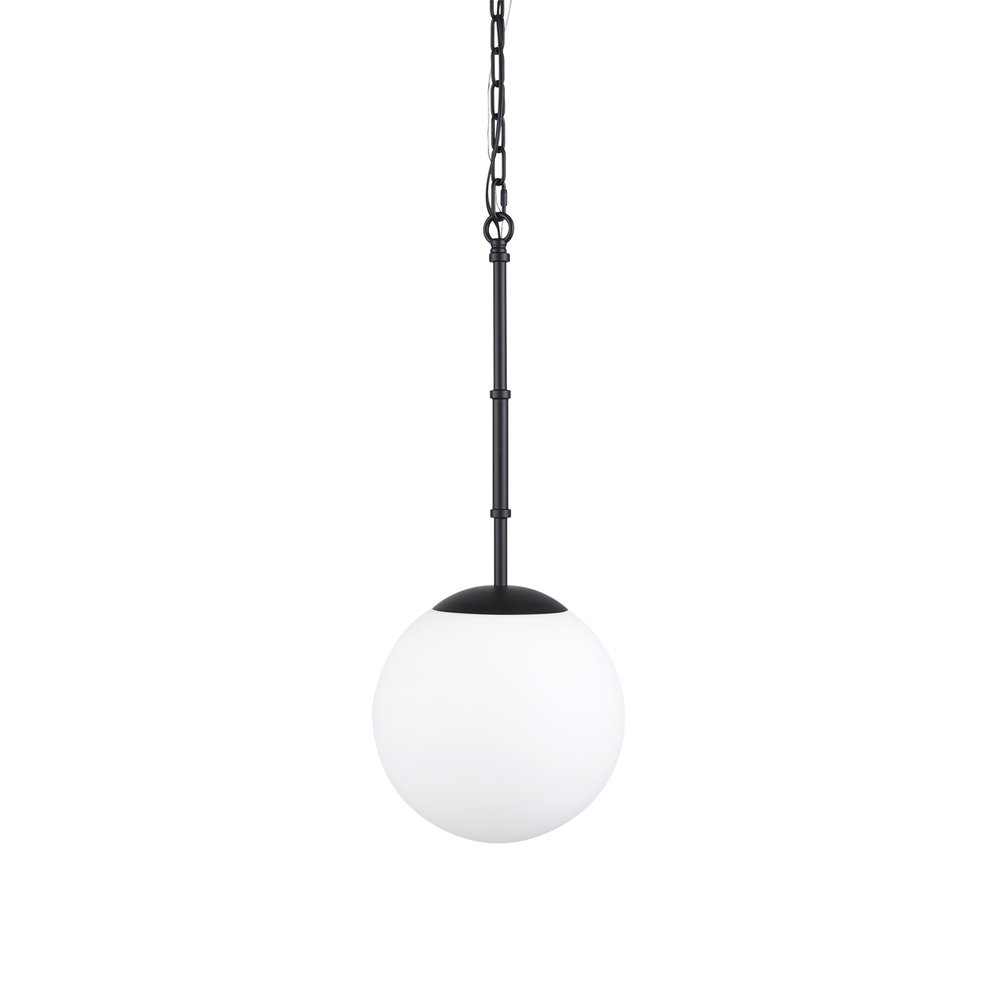 White Single Metal Dimmable Ceiling Light With White Shades