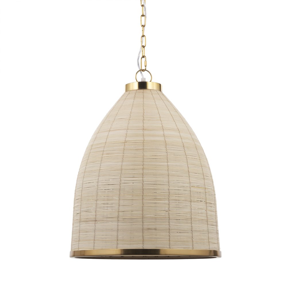 Brown Single Metal Dimmable Ceiling Light With Brown Shades
