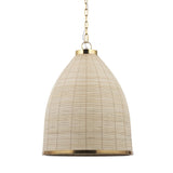 Brown Single Metal Dimmable Ceiling Light With Brown Shades