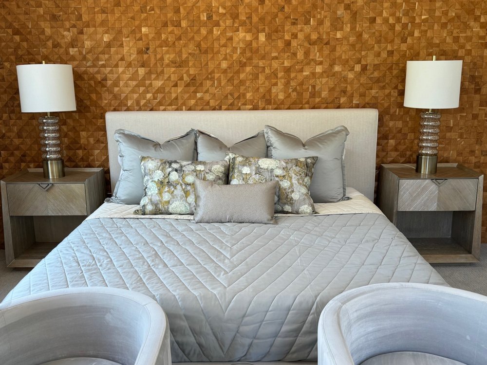 Brown 3D Embossed Diamond Teak Reclaimed Wood Decorative Wall Panels