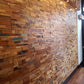 Blue Natural And Navy Blue 3D Embossed Teak Decorative Wall Panel