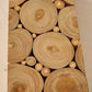 Natural Tree Stump Slice Teak Reclaimed Wood Decorative Wall Panels