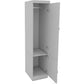 71" White Wood Mirrored Two Door Combo Dresser