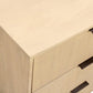 56" Natural Solid Wood Six Drawer Dresser