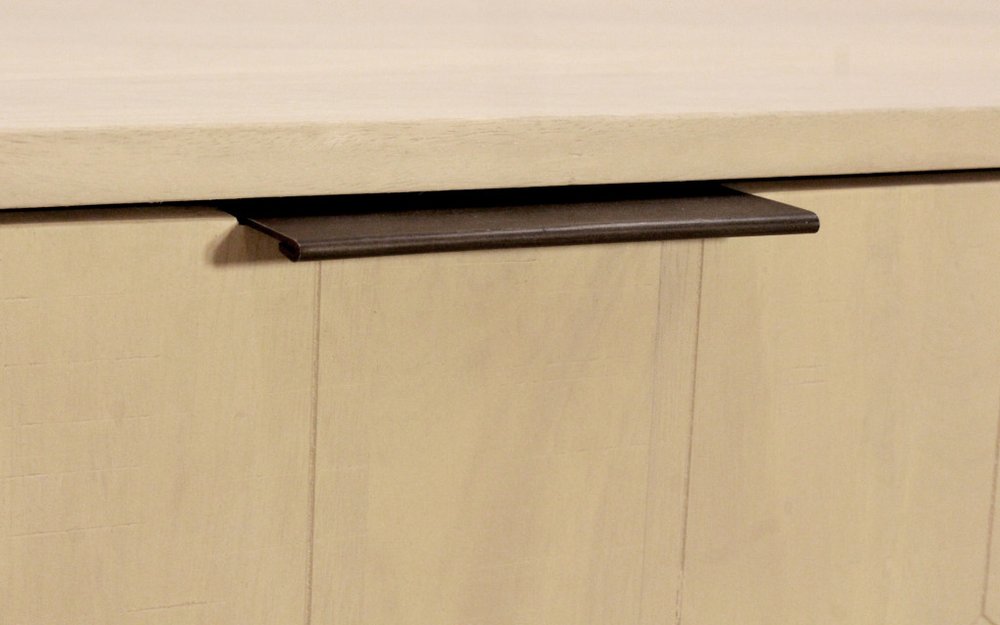 56" Natural Solid Wood Six Drawer Dresser