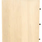 68" Natural Solid Wood Six Drawer Dresser