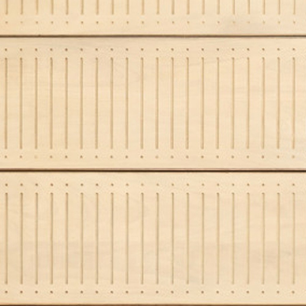 68" Natural Solid Wood Six Drawer Dresser