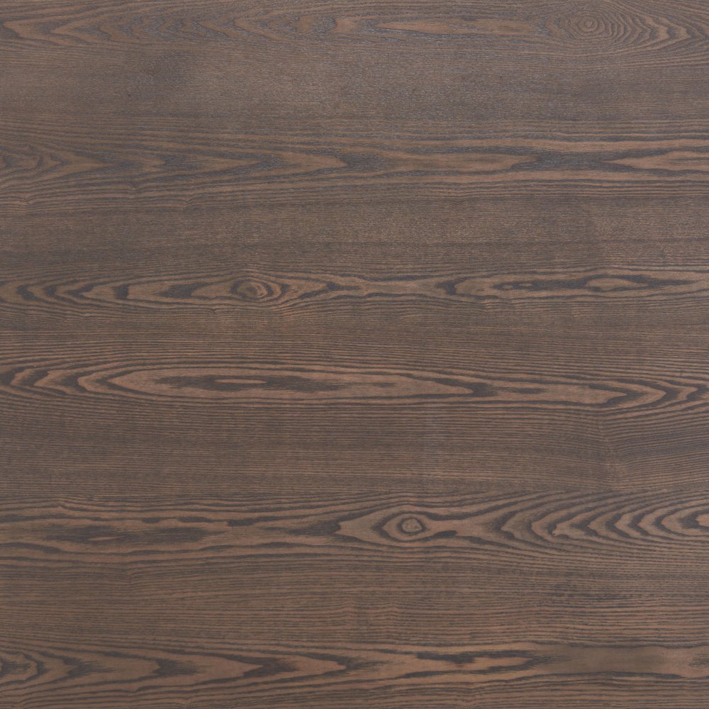 79" Espresso Wood and Solid Wood Pedestal Base Dining Table