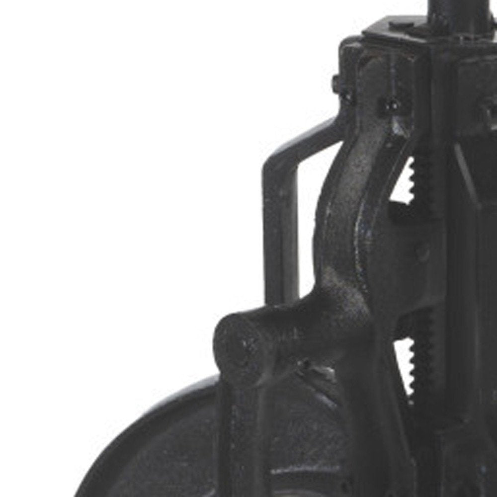 Adjustable Height White Marble and Wood Pedestal Base Round Top Dining Table