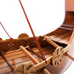 20" Unfinished Wood Hand Painted Model Boat