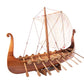 20" Unfinished Wood Hand Painted Model Boat