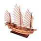 23" Unfinished Wood Hand Painted Model Boat