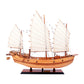 23" Unfinished Wood Hand Painted Model Boat