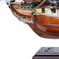 25" Unfinished Wood Hand Painted Model Boat