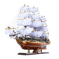 25" Unfinished Wood Hand Painted Model Boat