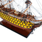 36" Unfinished Wood Hand Painted Model Boat