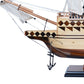 25" Unfinished Wood Hand Painted Model Boat