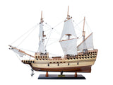 25" Unfinished Wood Hand Painted Model Boat
