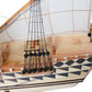 25" Unfinished Wood Hand Painted Model Boat
