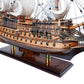 26" Unfinished Wood Hand Painted Model Boat