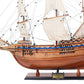 30" Unfinished Wood Hand Painted Model Boat