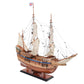 30" Unfinished Wood Hand Painted Model Boat