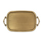 19" Antiqued Gold Cast Iron Handmade Vanity Tray