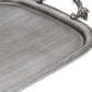 19" Silver Cast Iron Handmade Vanity Tray With Handles