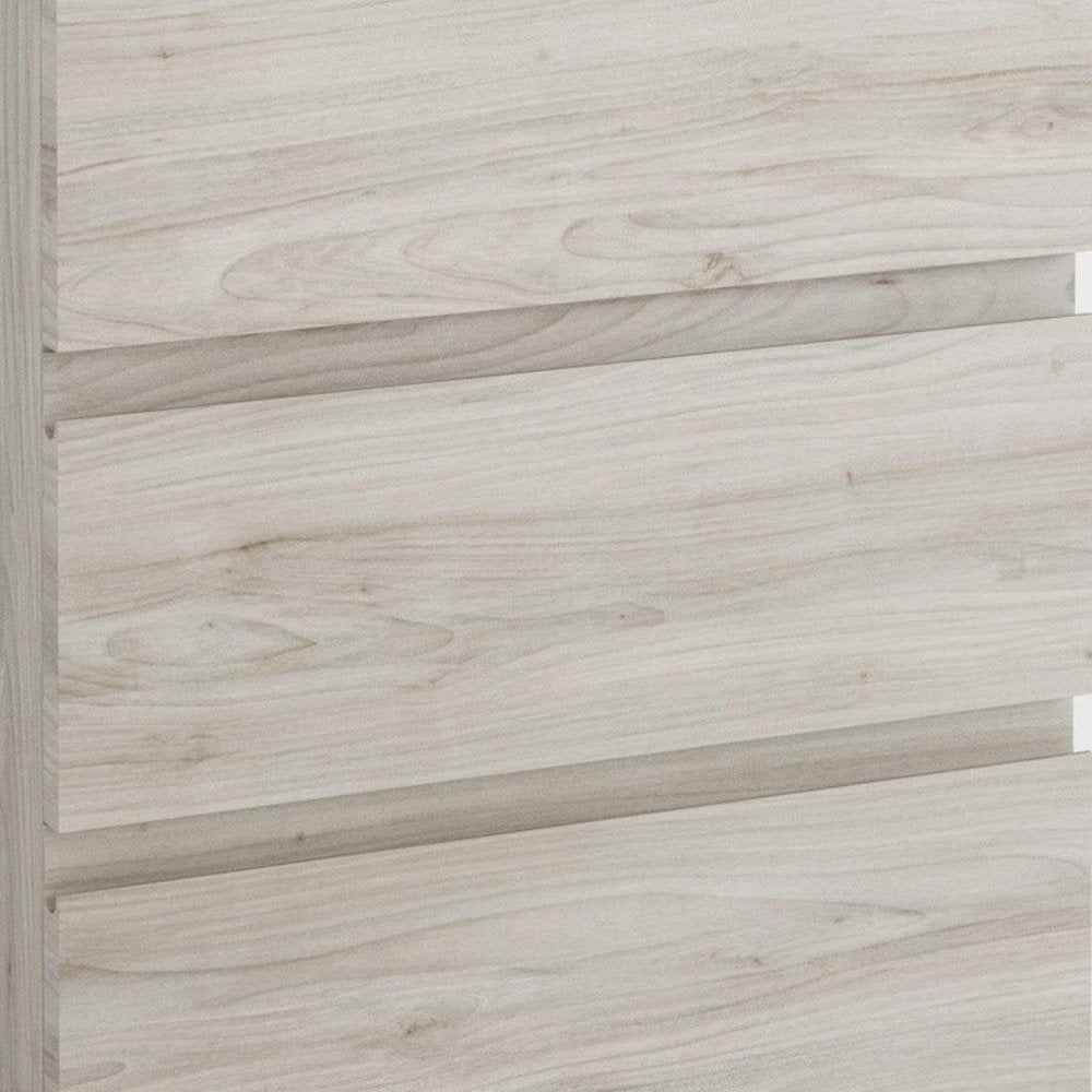 24" Natural Wood Freestanding Bathroom Vanity With White Sink And Two Drawers