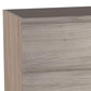 32" Natural Wood Freestanding Bathroom Vanity With White Sink And Two Drawers
